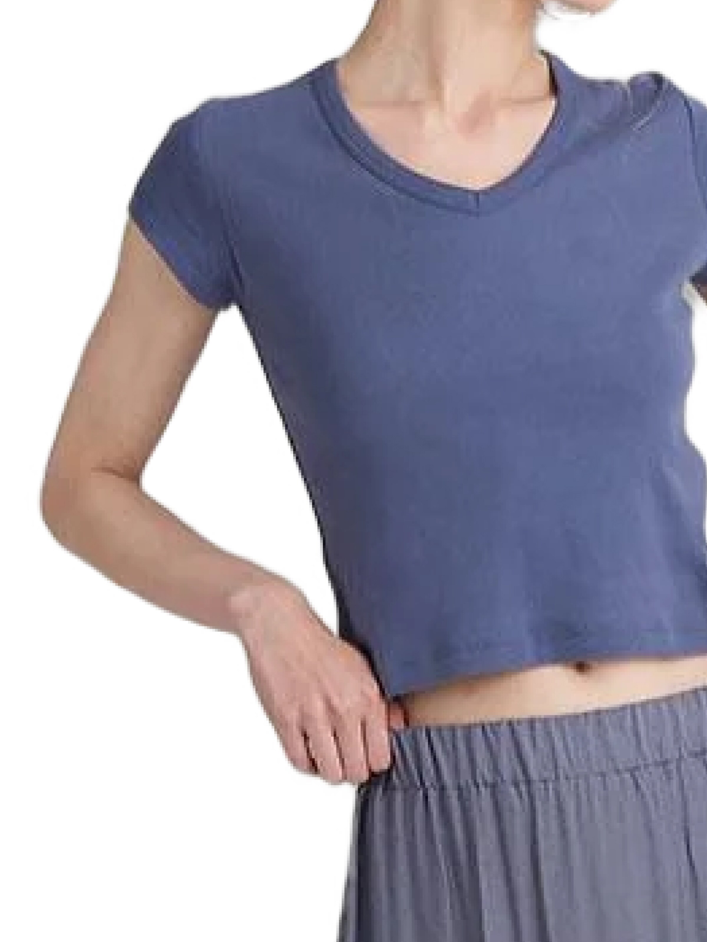 T-shirt 'Kadın' Rivus en bleu