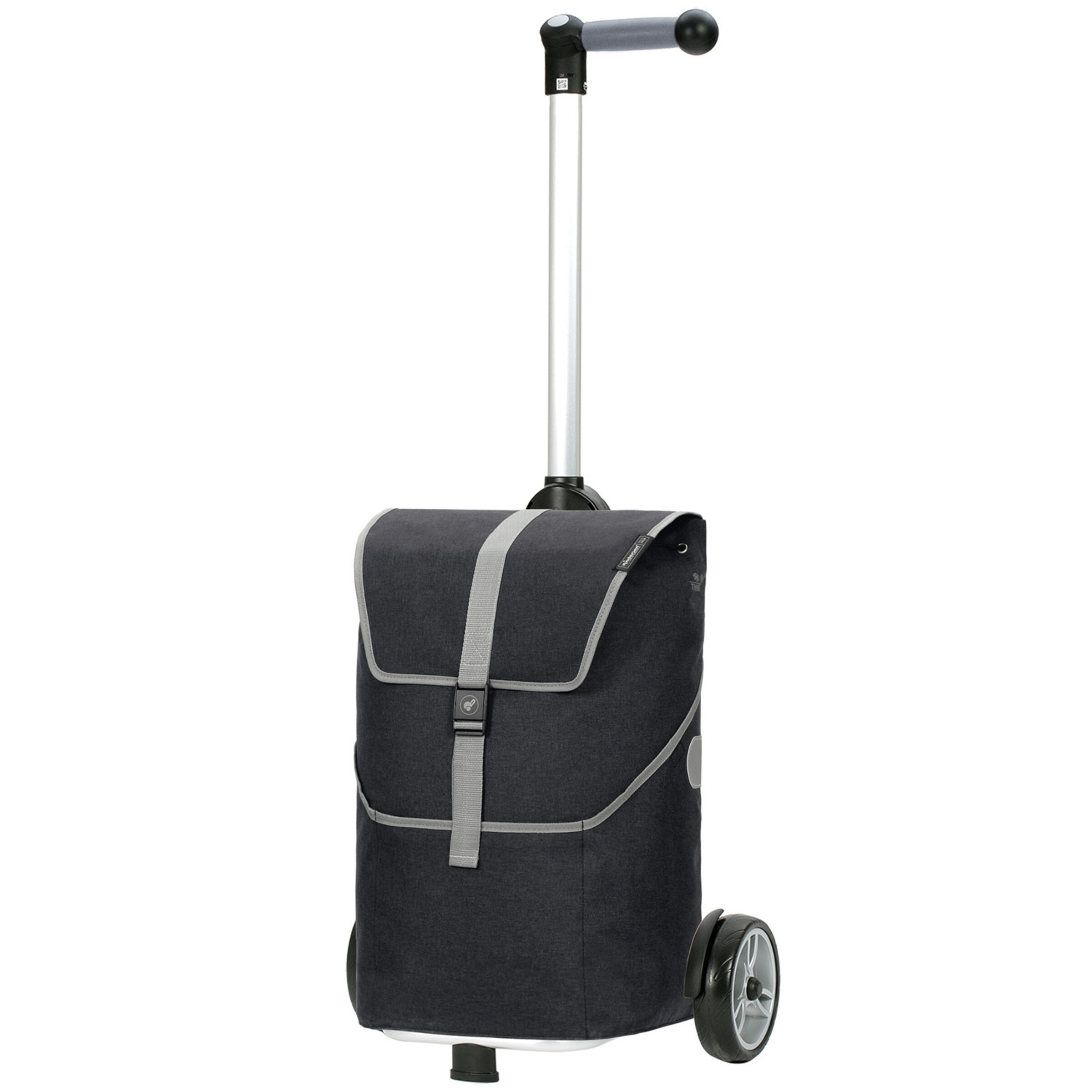 Andersen Shopper Trolley in Schwarz: Vorderseite