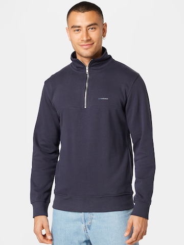 Lindbergh - Sweatshirt em azul: frente