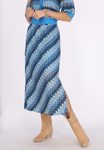 Gonna di IZIA in blu: frontale
