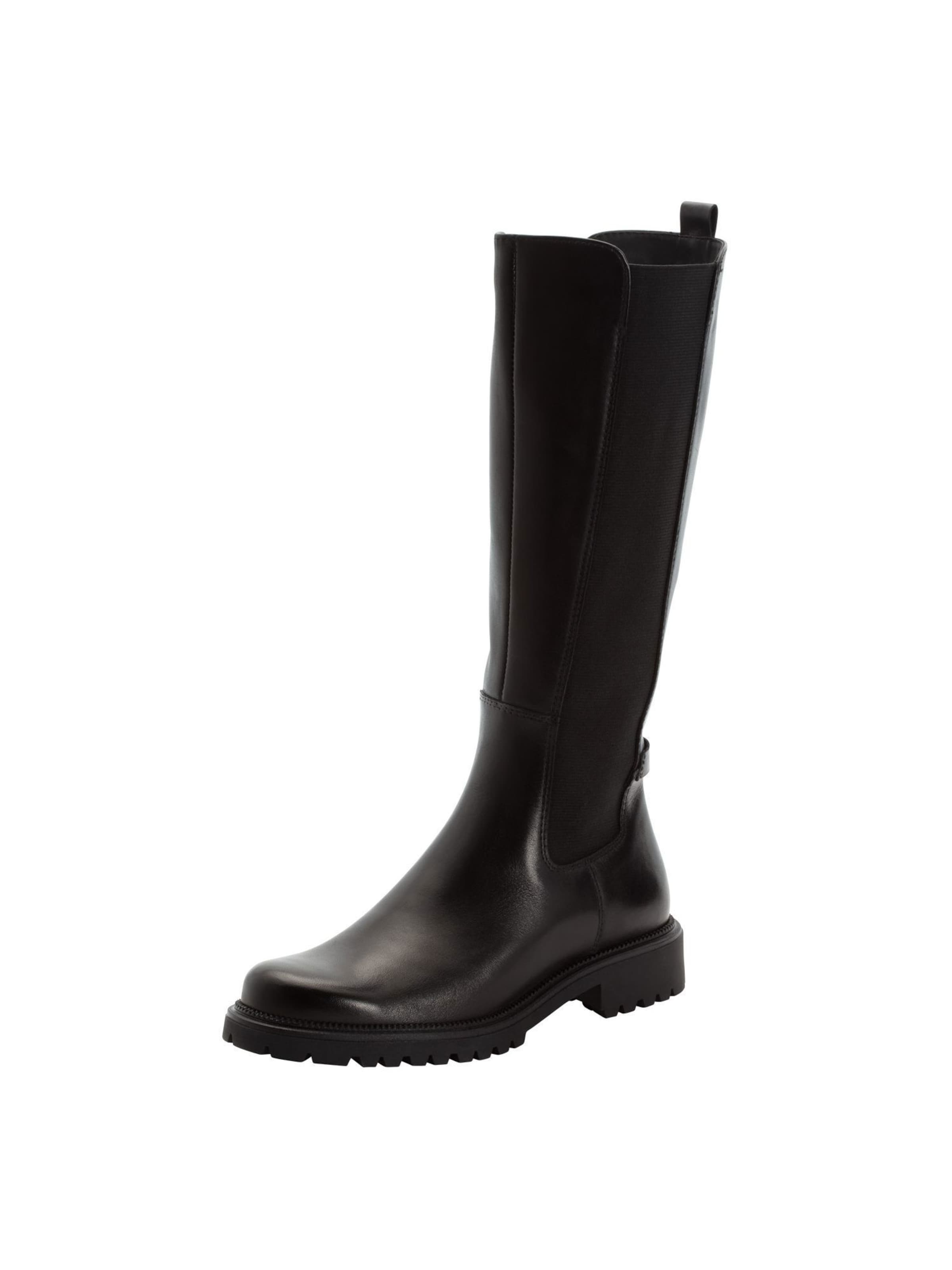 Tamaris Kozaki w kolorze czarny: przód