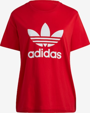 sarkans ADIDAS ORIGINALS Sporta krekls: no priekšpuses