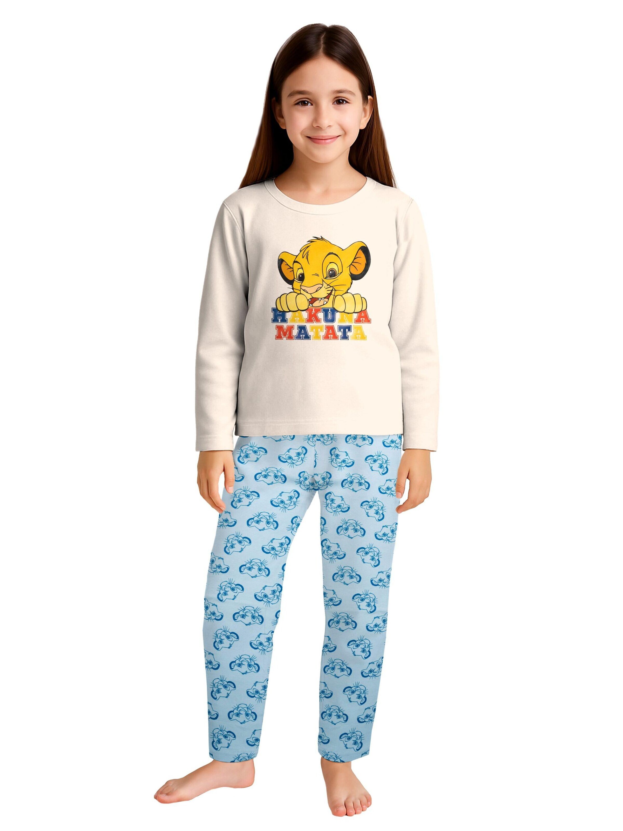 DISNEY Schlafanzug 'Der König der Löwen Simba'‌‌‌‌‌‌‌‌‌‌ in Mischfarben