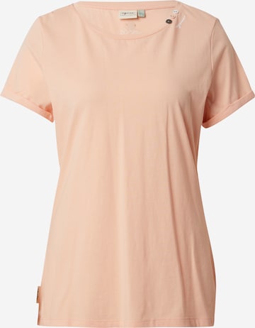 Ragwear T-Shirt 'FLLORAH' in Orange: predná strana