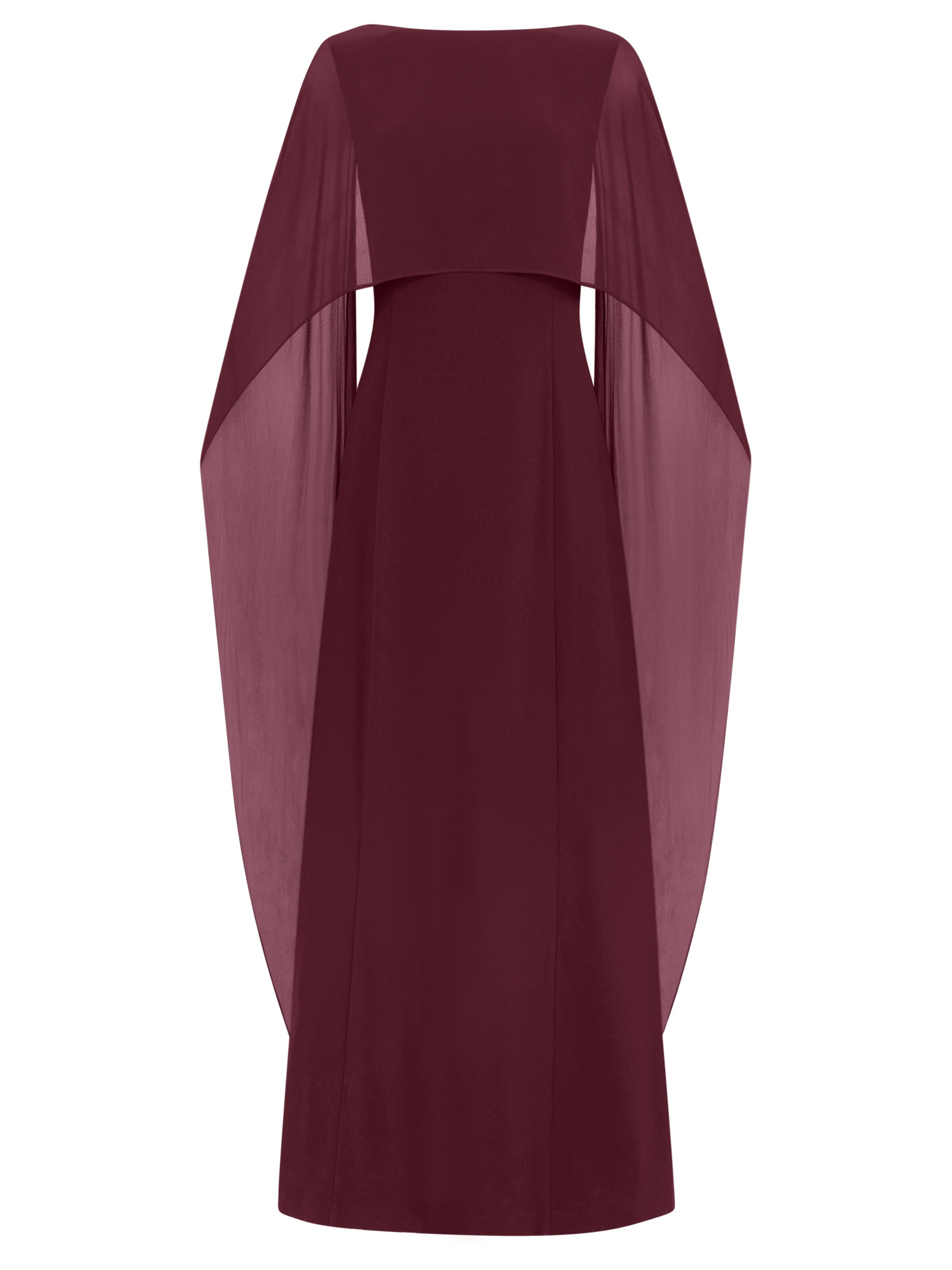APART Evening Dress in Red: front