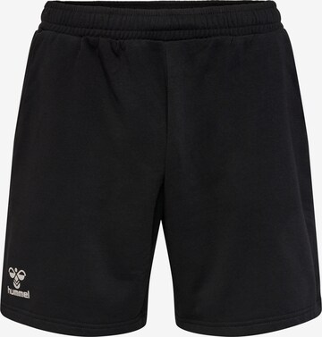 Hummel Sportshorts 'Staltic' in Schwarz: predná strana