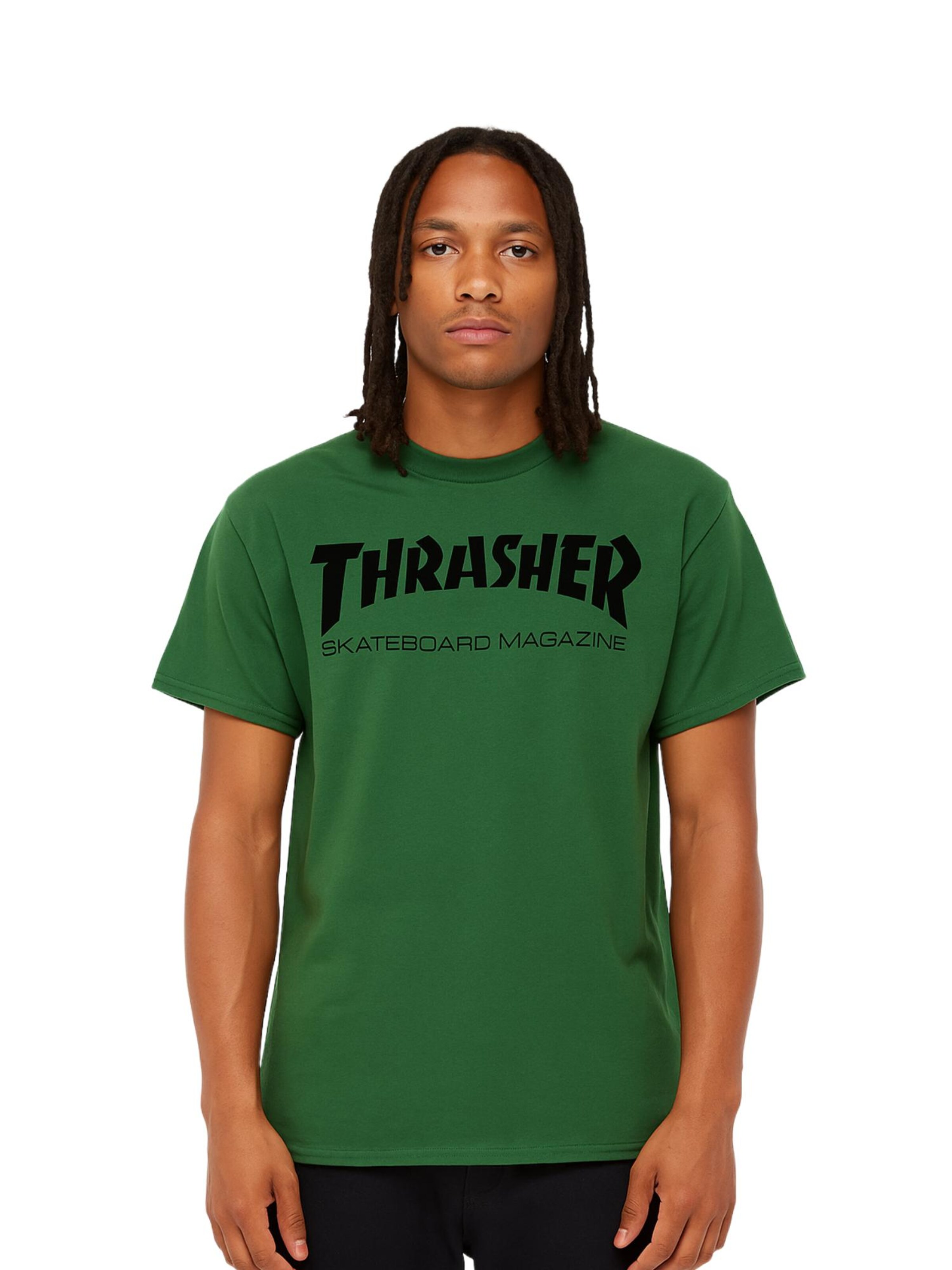 THRASHER Shirt 'SKATE MAG T-SHIRT'‌‌‌‌‌‌‌‌‌ in Grün