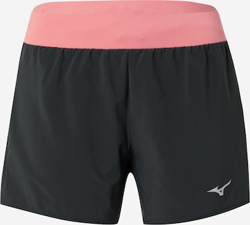 MIZUNO - Regular Calças de desporto 'Alpha' em preto: frente