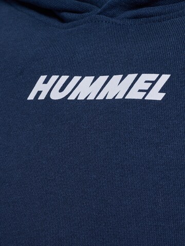 Hummel Sportsweatshirt in Blauw