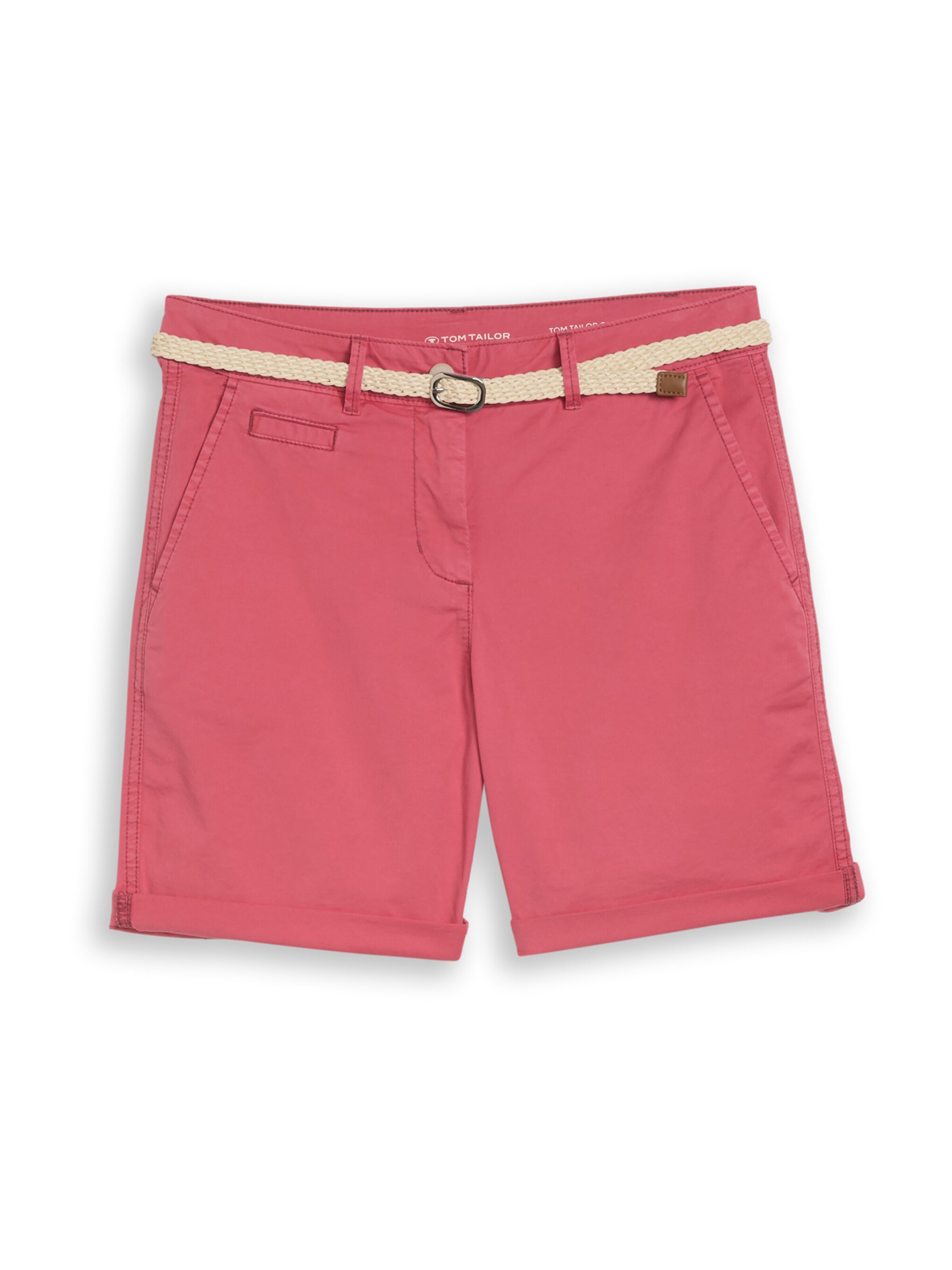TOM TAILOR Chino in Rood: voorkant