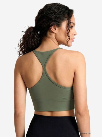 Tommy Life Classic Bra 'TOMMY Damen-Figurbetontes Crop-Active-Top' in Green