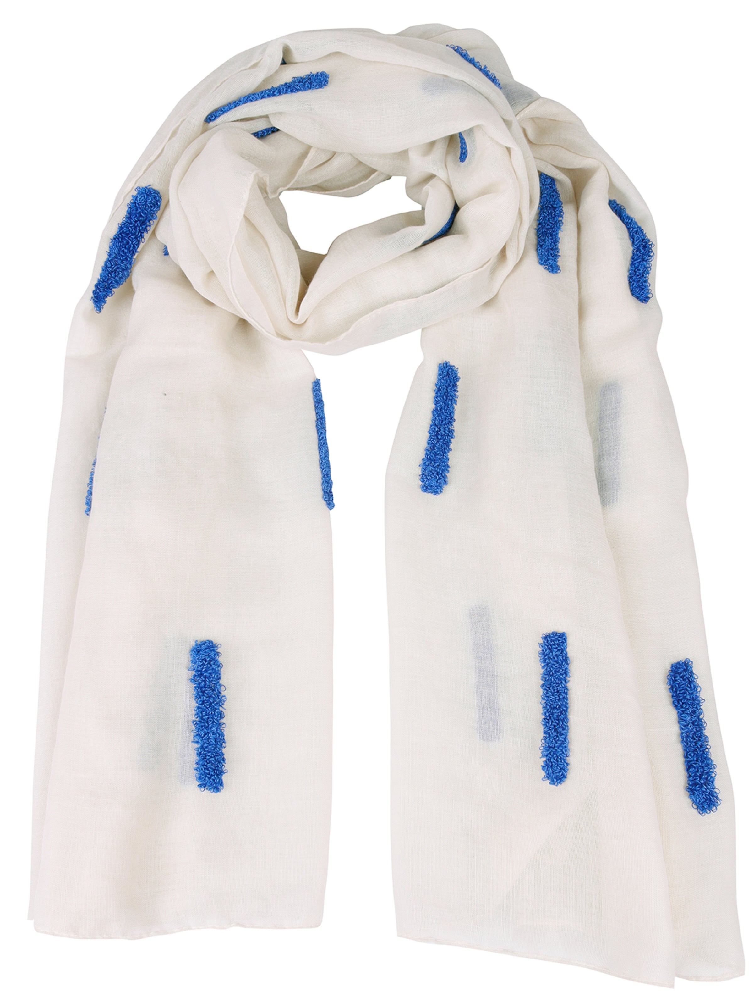 Capelli New York Tuch 'Tuch mit Stickerei'‌‌‌‌‌‌‌‌‌‌ in Beige: Vorderseite