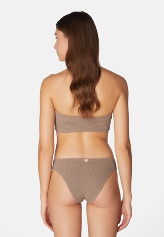 SORBET ISLAND Bandeau Bikini 'Lory' in Bruin