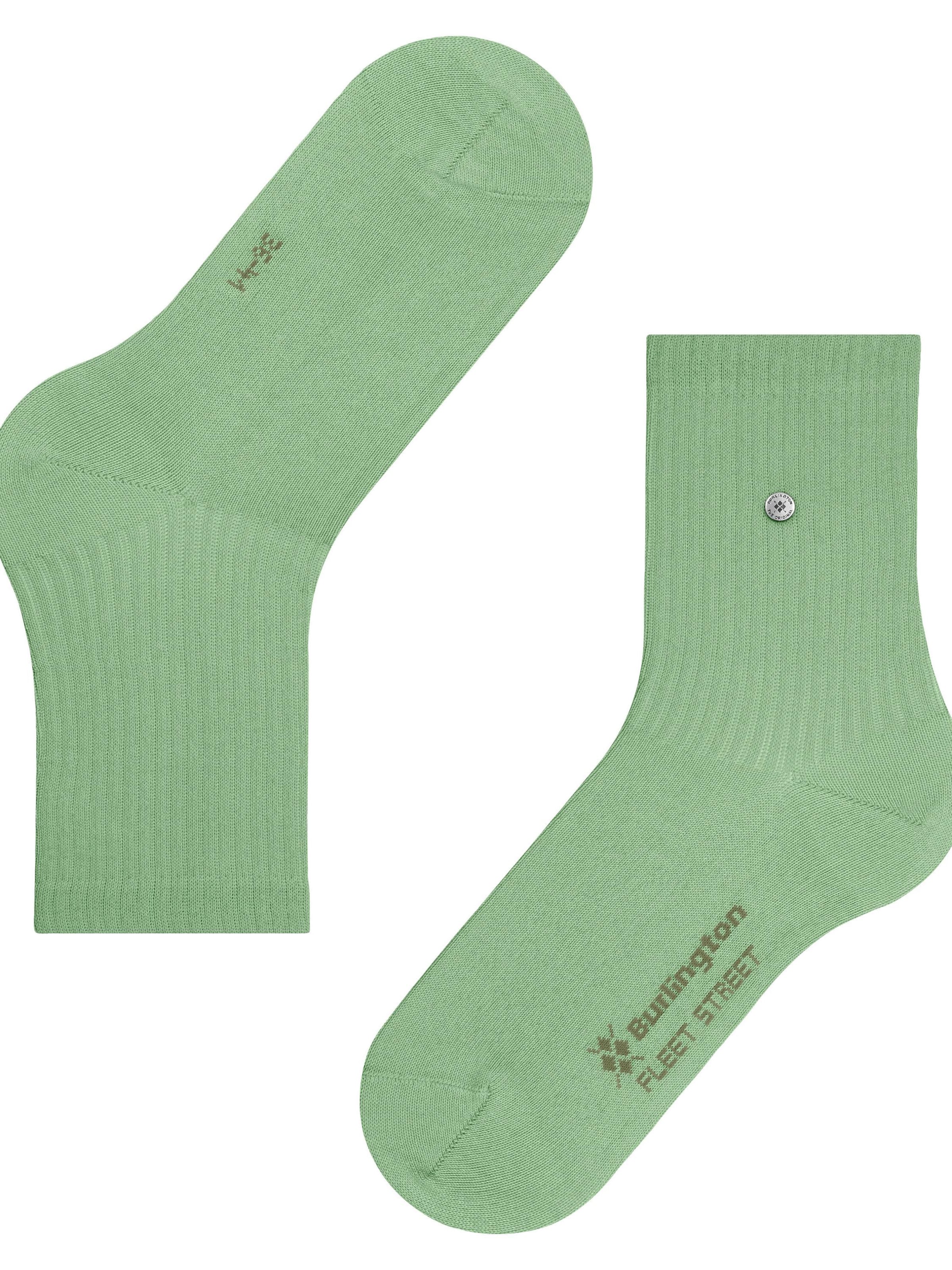 BURLINGTON Socks 'Fleet Street' in Green