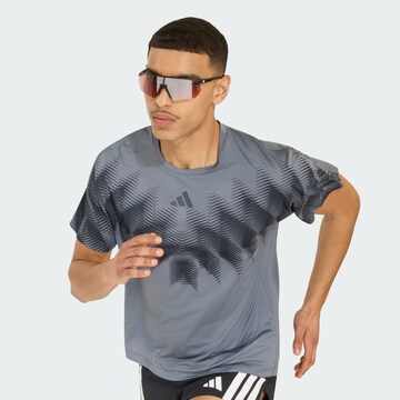 T-Shirt fonctionnel 'Adizero Aspyre' ADIDAS PERFORMANCE en gris