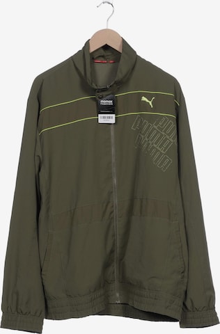 PUMA Jacket & Coat in XXL in Green: front