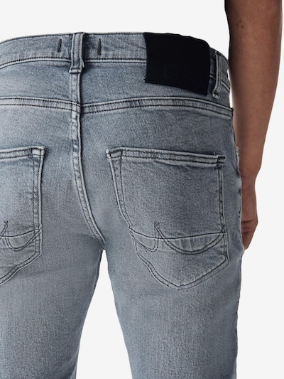 LTB Jeans Jeans 'LTB Jeans Herren Smarty Skinny Leg Mid Waist Jeanshose' in 28/28 in de kleur Grijs, Productweergave