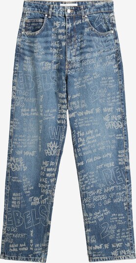 Bershka Jeans in blue denim / rauchgrau, Produktansicht