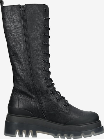 STEVE MADDEN Lace-Up Boots in Black