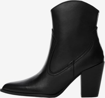 MANGO Ankle Boots 'Larson1' in Black: front