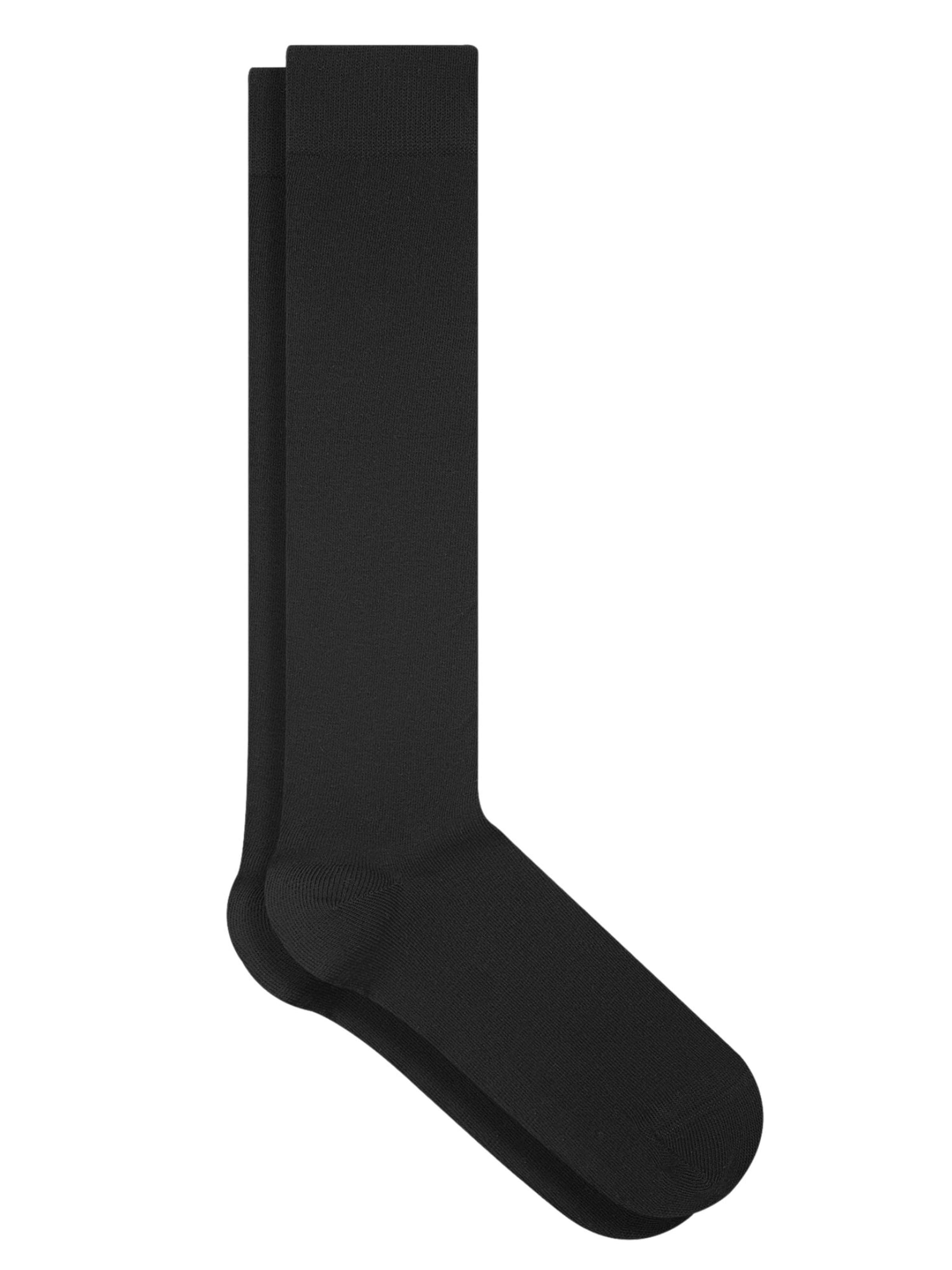 Albero Natur Knee High Socks in Black: front