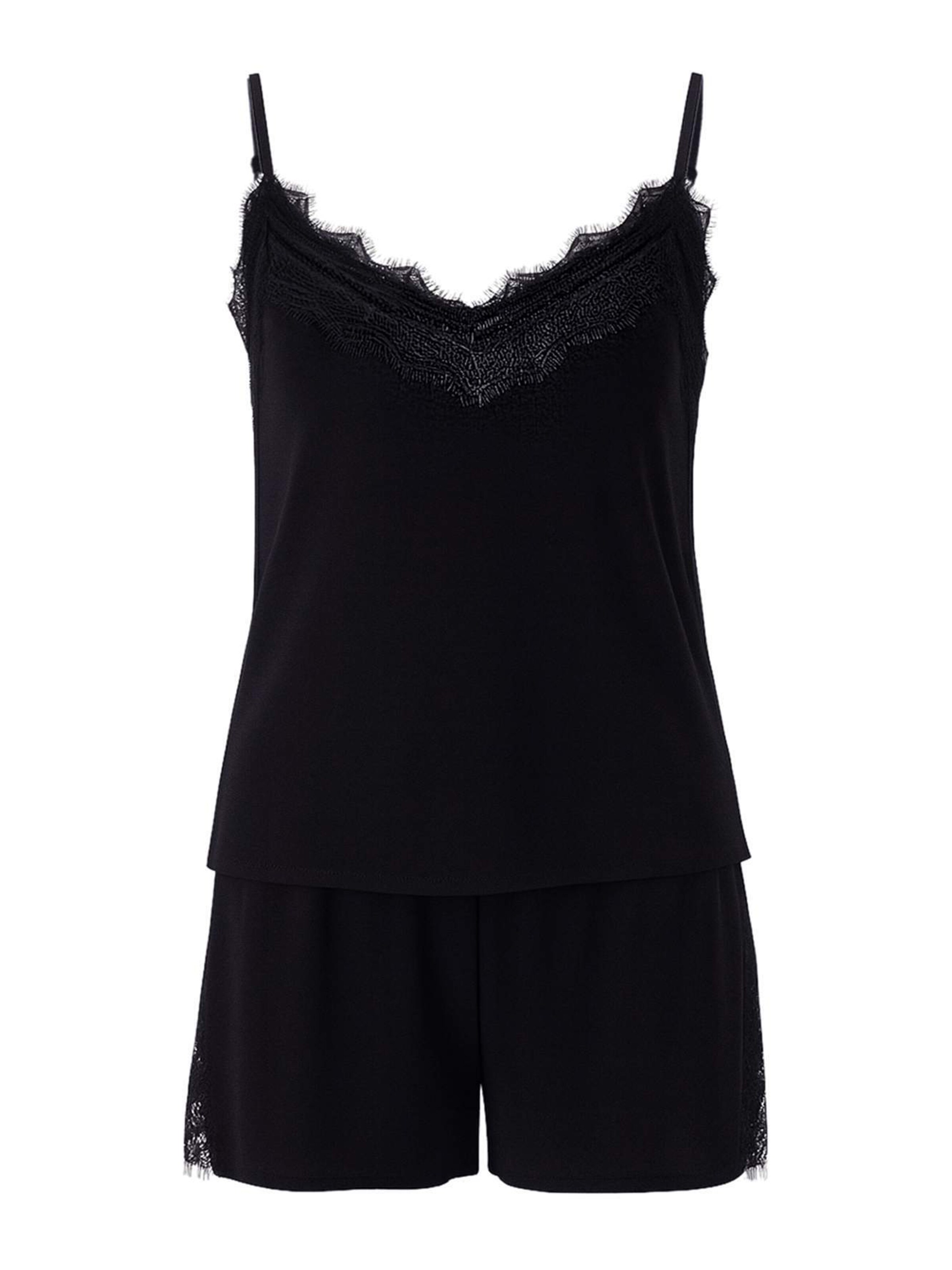 Trendyol Шорты в Черный: спереди