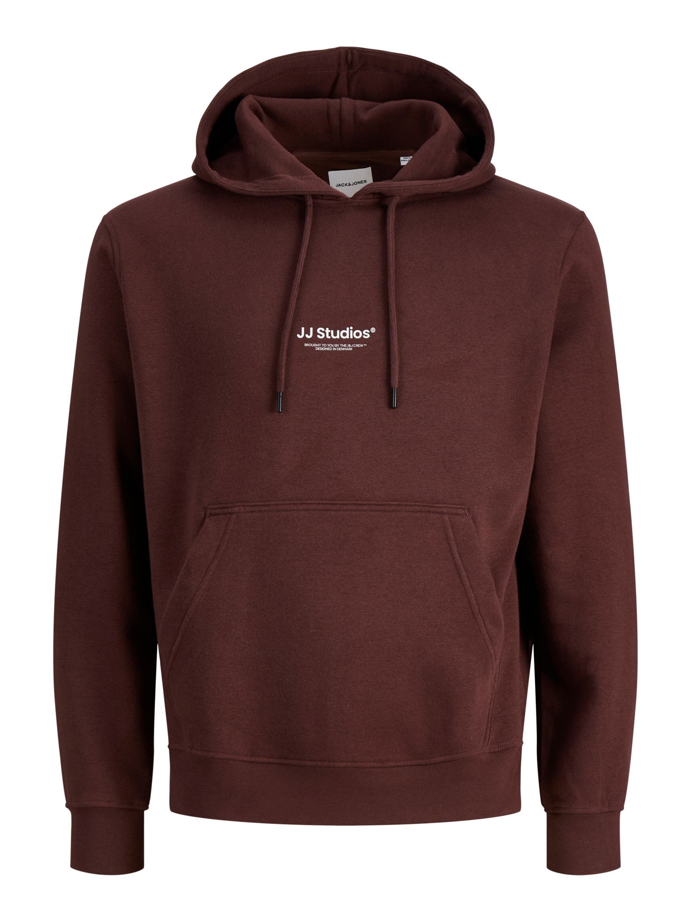 Sweat-shirt JACK & JONES en marron : devant
