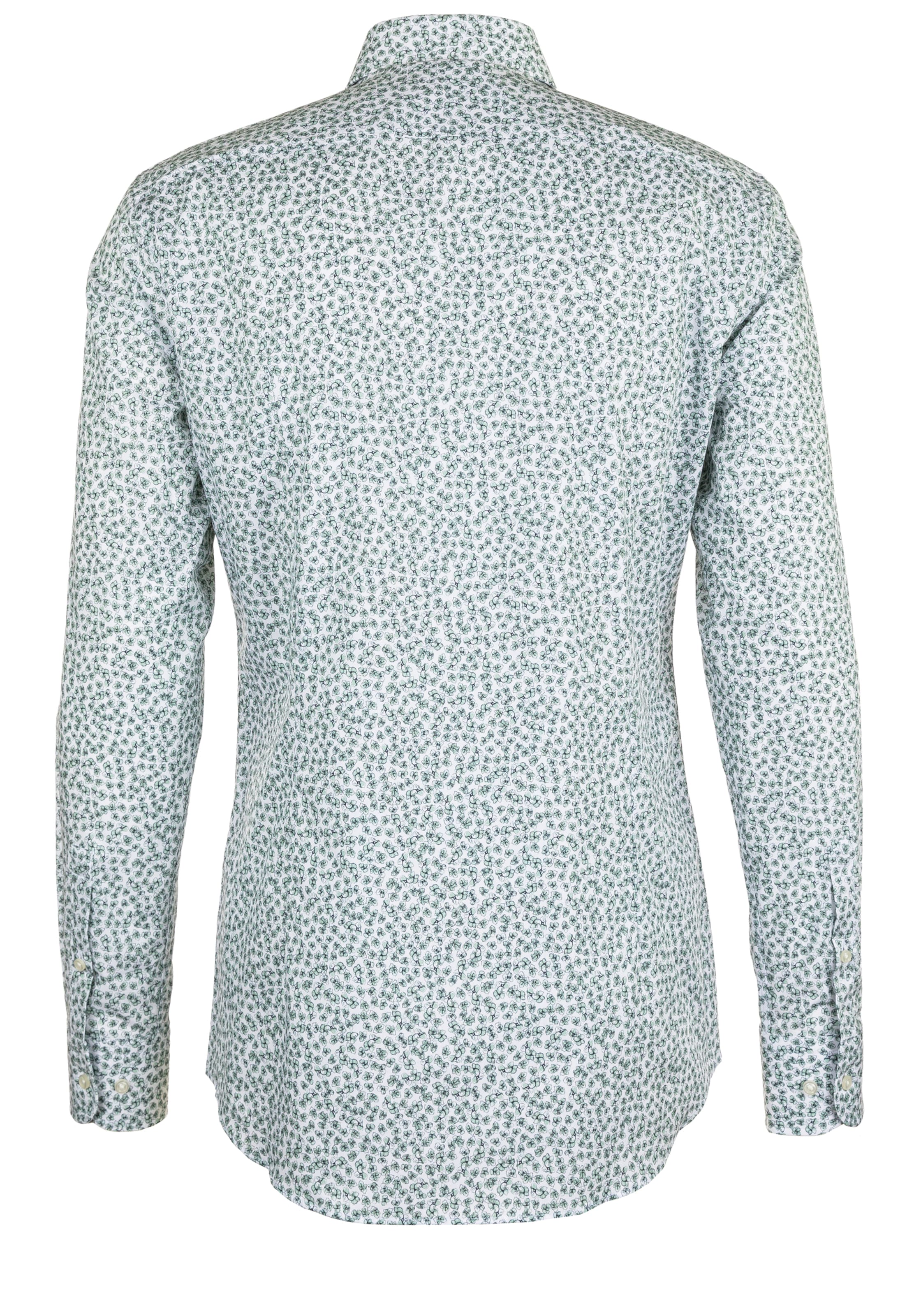 BOSS Slim fit Button Up Shirt in Green