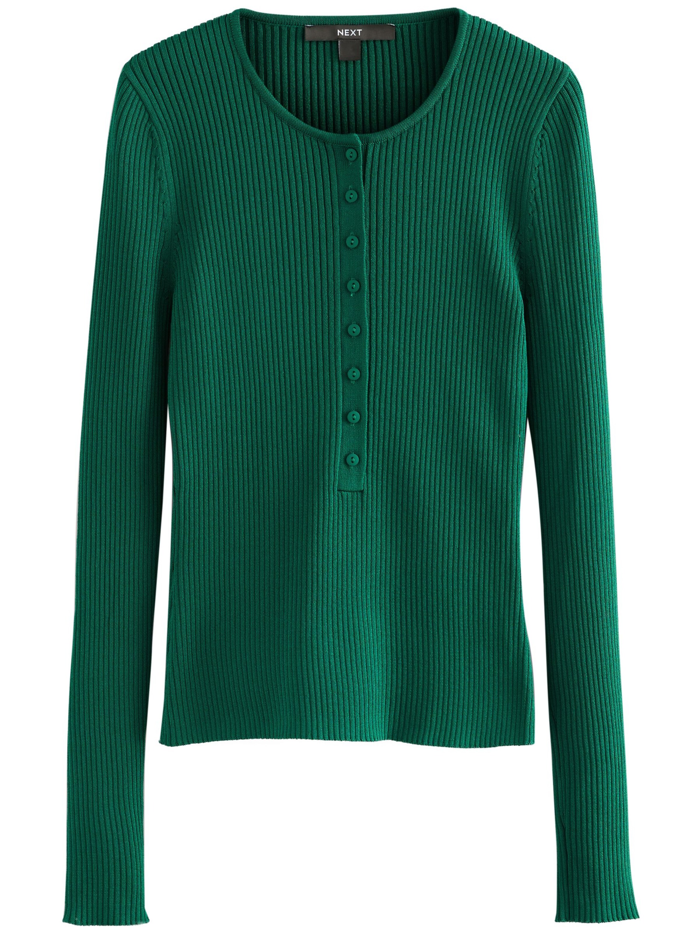 Next Tröja i grön: framsida
