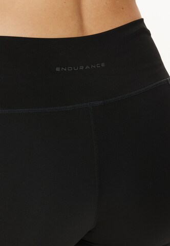 ENDURANCE Regular Workout Pants 'Tata' in Black