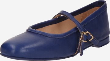 Apple of Eden - Bailarinas con hebilla 'MAE 26' en azul: frente