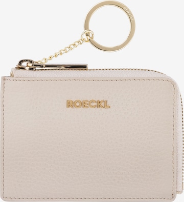 Roeckl Etui 'DINA SMALL' in Beige: voorkant