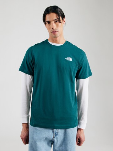 THE NORTH FACE Koszulka 'REDBOX' w kolorze zielony