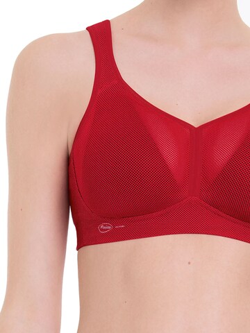 ANITA Bralette Bra 'air control DeltaPad' in Red