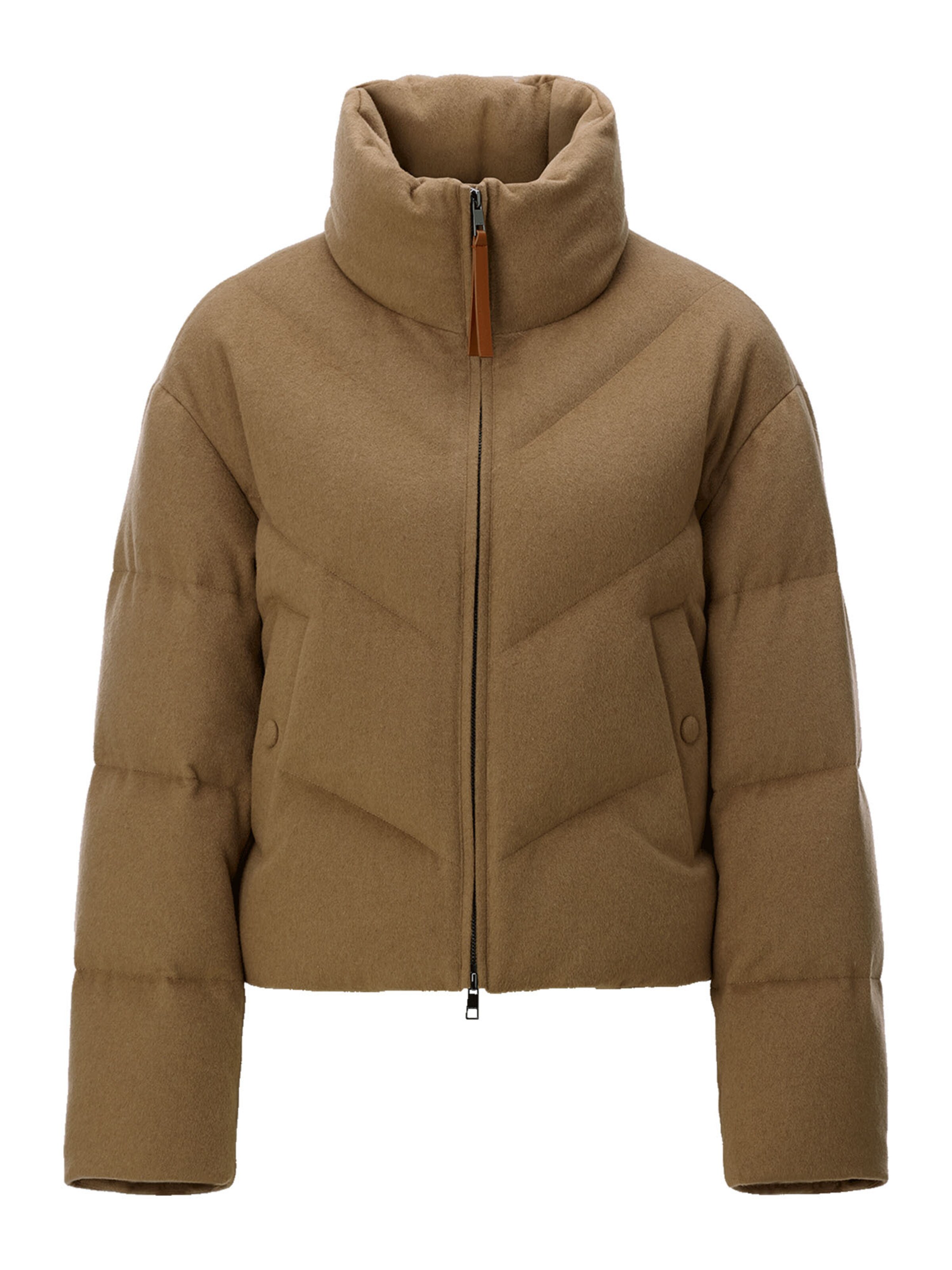 Rich & Royal Tussenjas in XS in de kleur Beige, Productweergave
