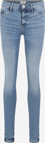 Coupe slim Jean 'MOLLY' River Island Tall en bleu : devant