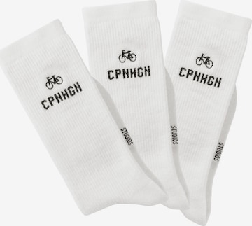 Copenhagen Studios Socken in Weiß: Vorderseite