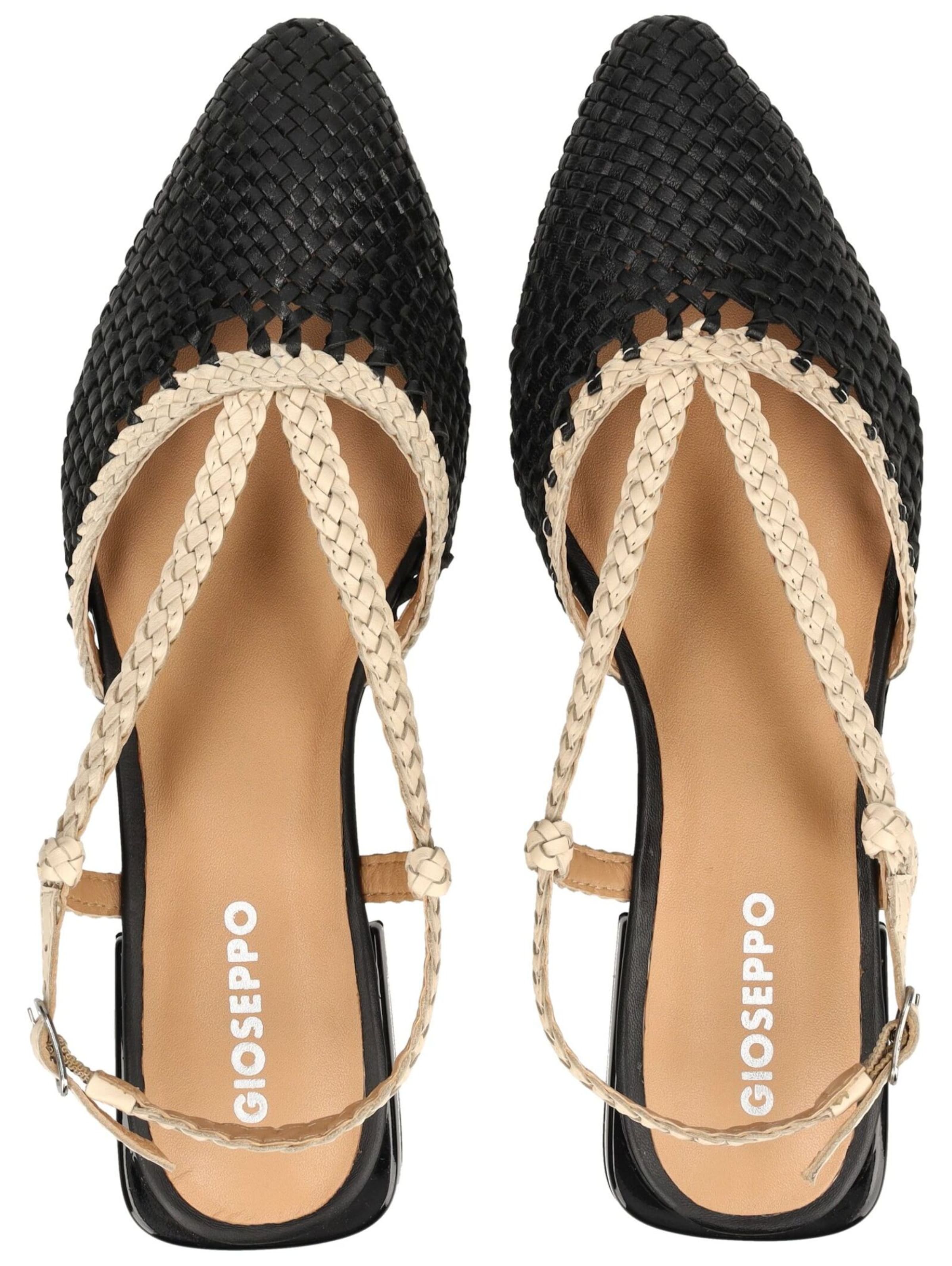 GIOSEPPO Ballet Flats in Black
