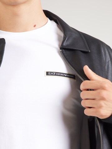 EA7 Emporio Armani Тениска в бяло
