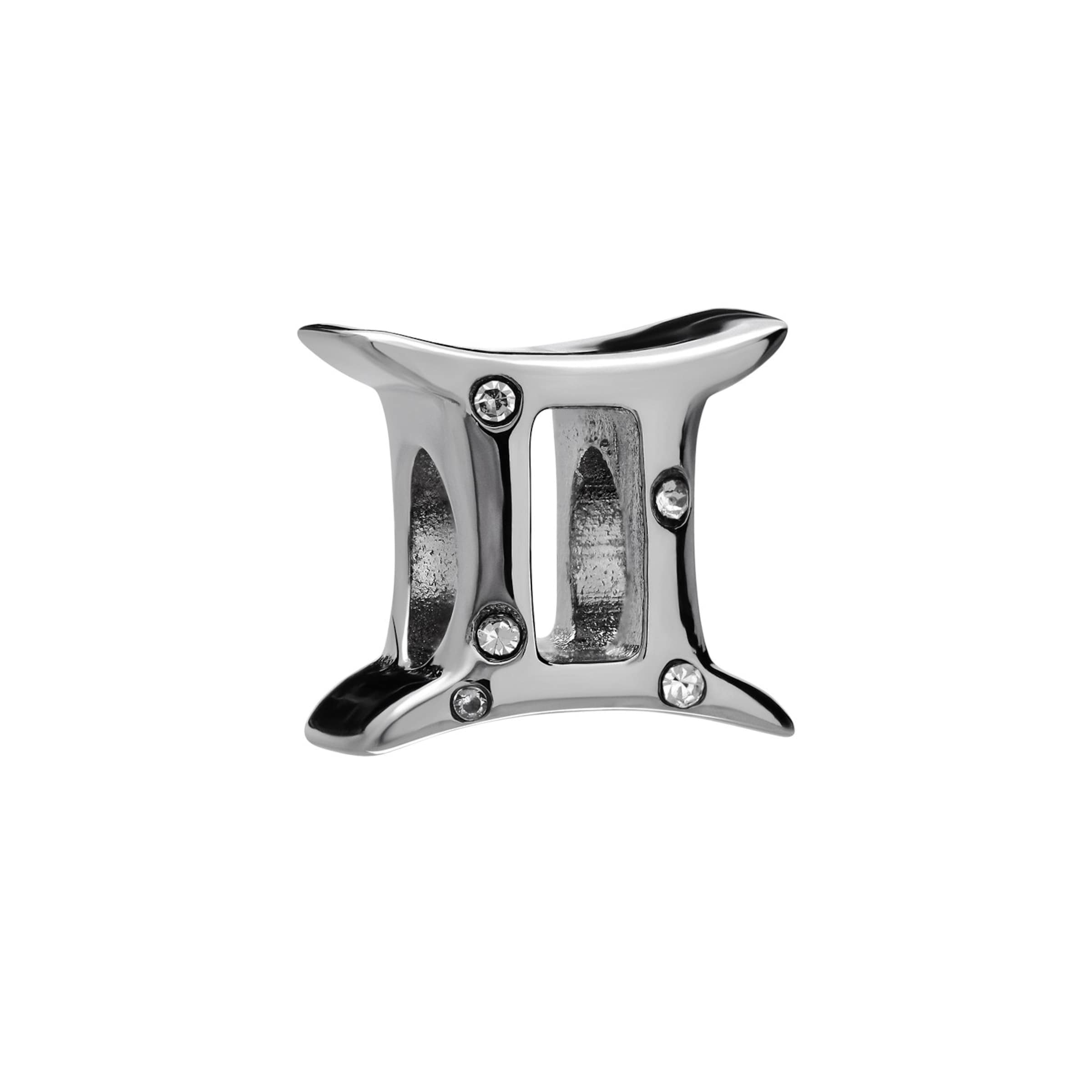 Lucardi Hangers in Zilver: voorkant