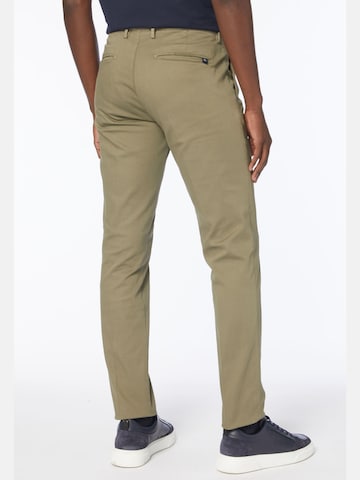 Boggi Milano Regular Chino in Groen