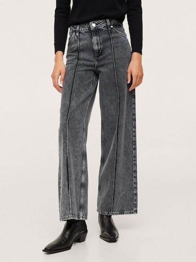 MANGO Jeans 'LAUREN' in Grey denim, View model