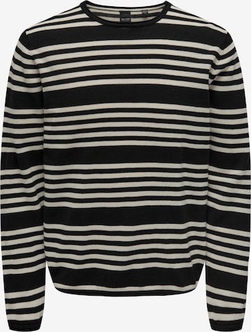 Only & Sons Sweater 'Oby' in Black: front