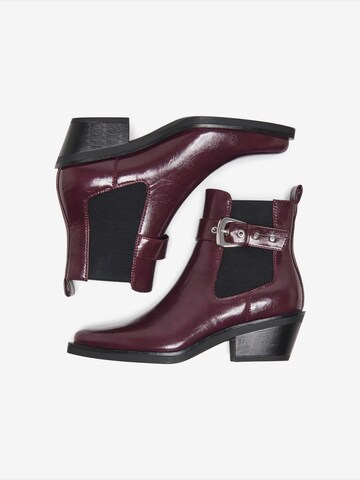ONLY - Botas Chelsea 'ONLAmie-1' en rojo