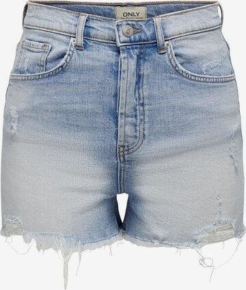 ONLY Regular Shorts 'JENNA' in Blau: predná strana