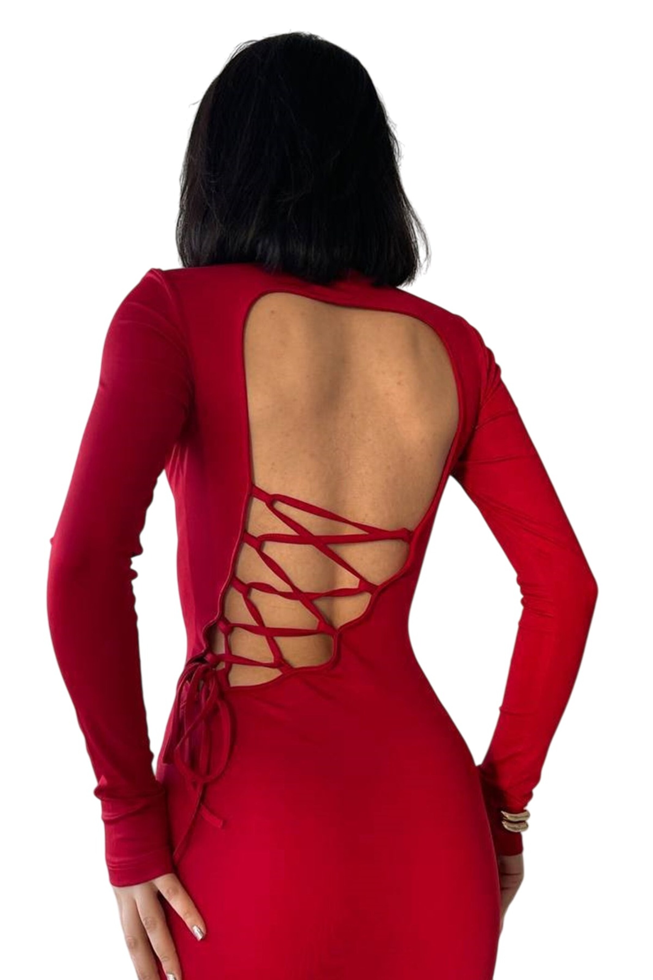 WOMAN VISION Avondjurk in Rood