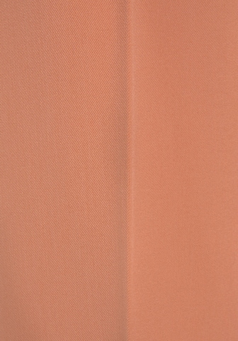 Coupe slim Pantalon à plis LASCANA en orange