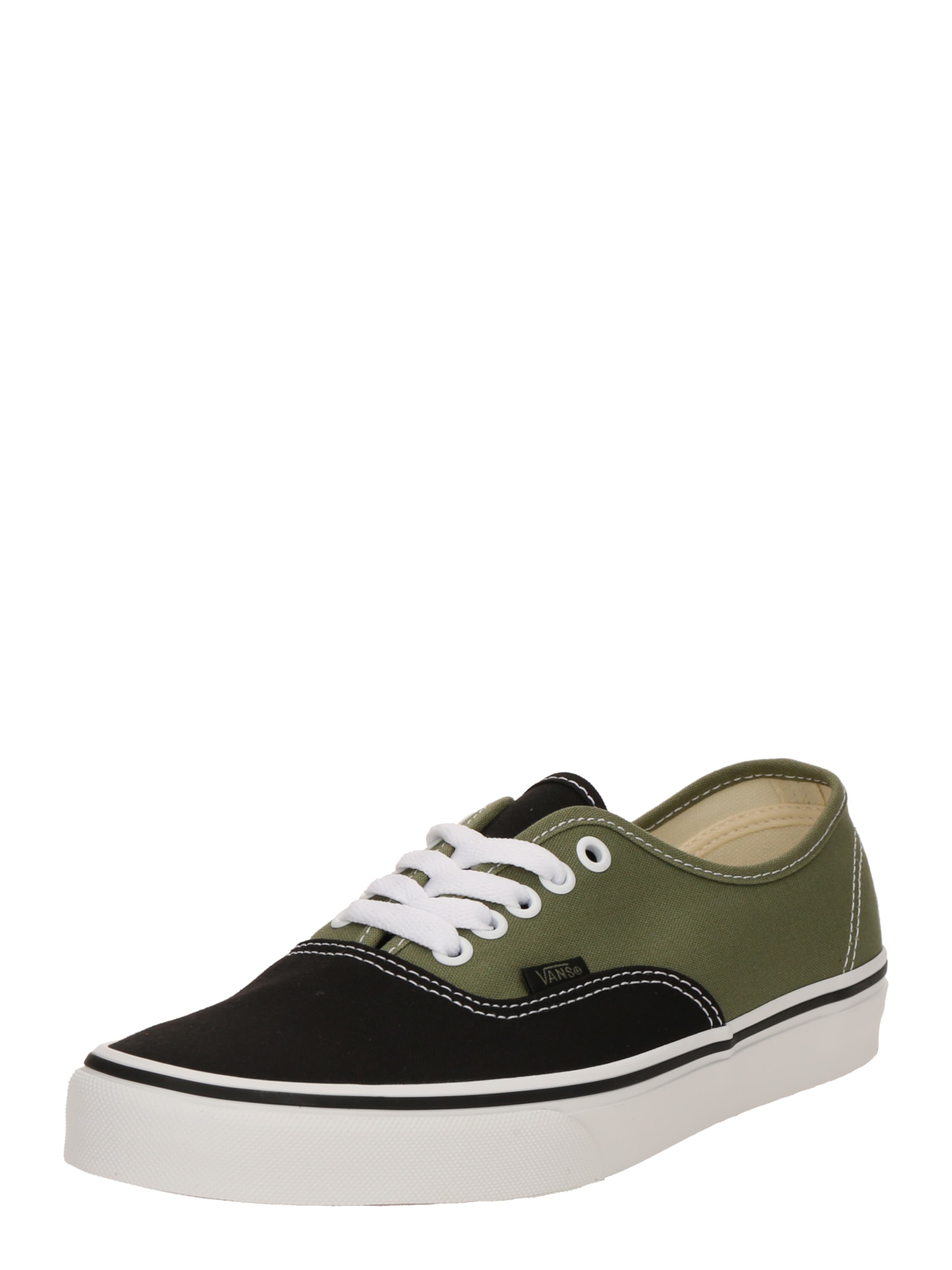 Baskets basses 'Authentic' VANS en vert : devant