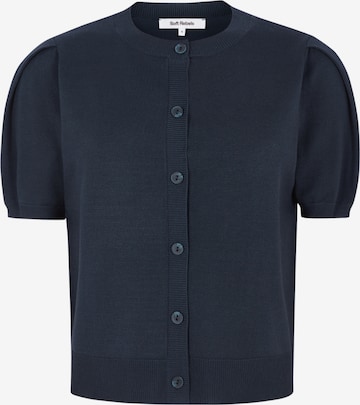 Cardigan 'Marla' Soft Rebels en bleu : devant