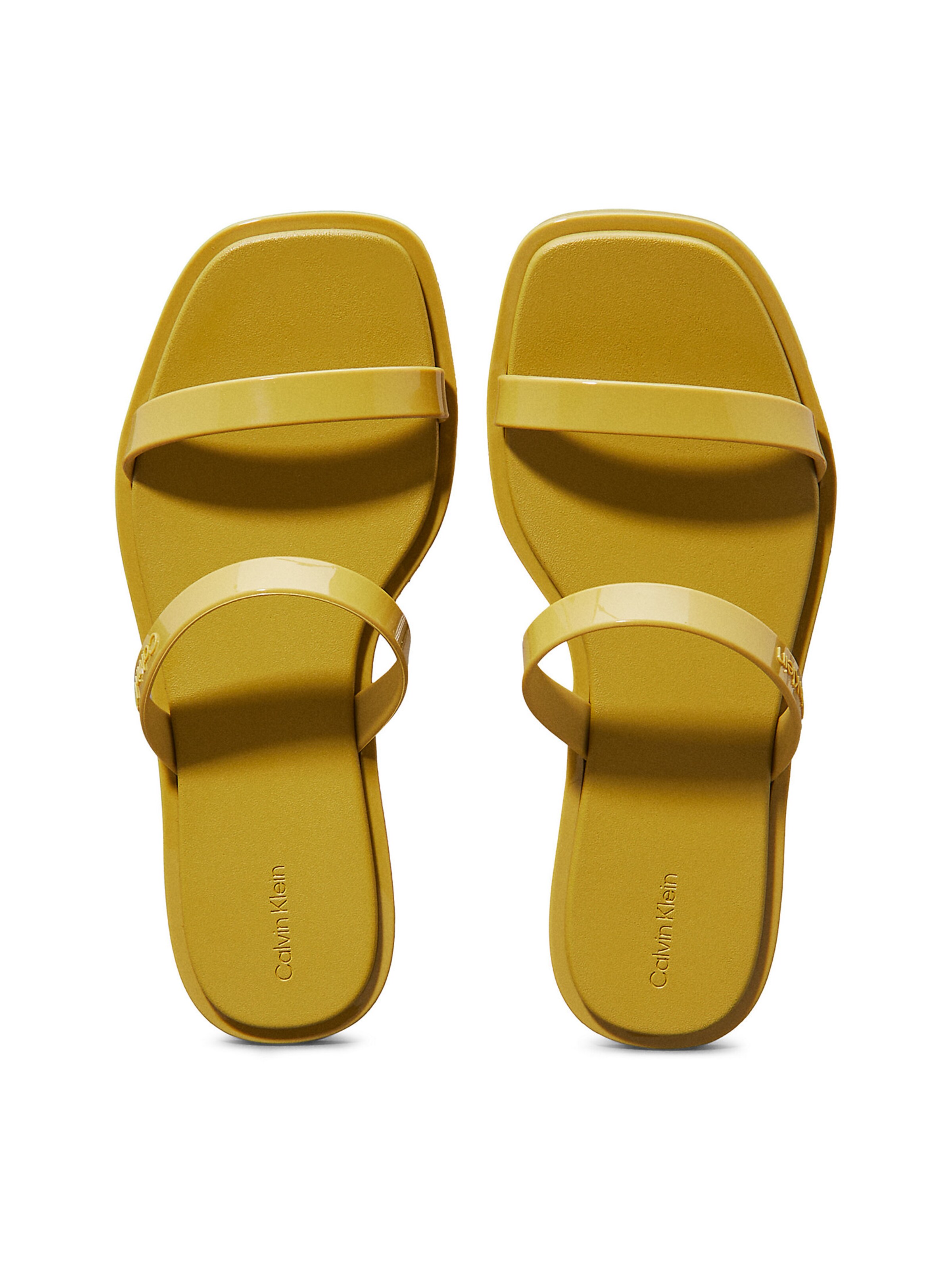 Calvin Klein Mules in Yellow